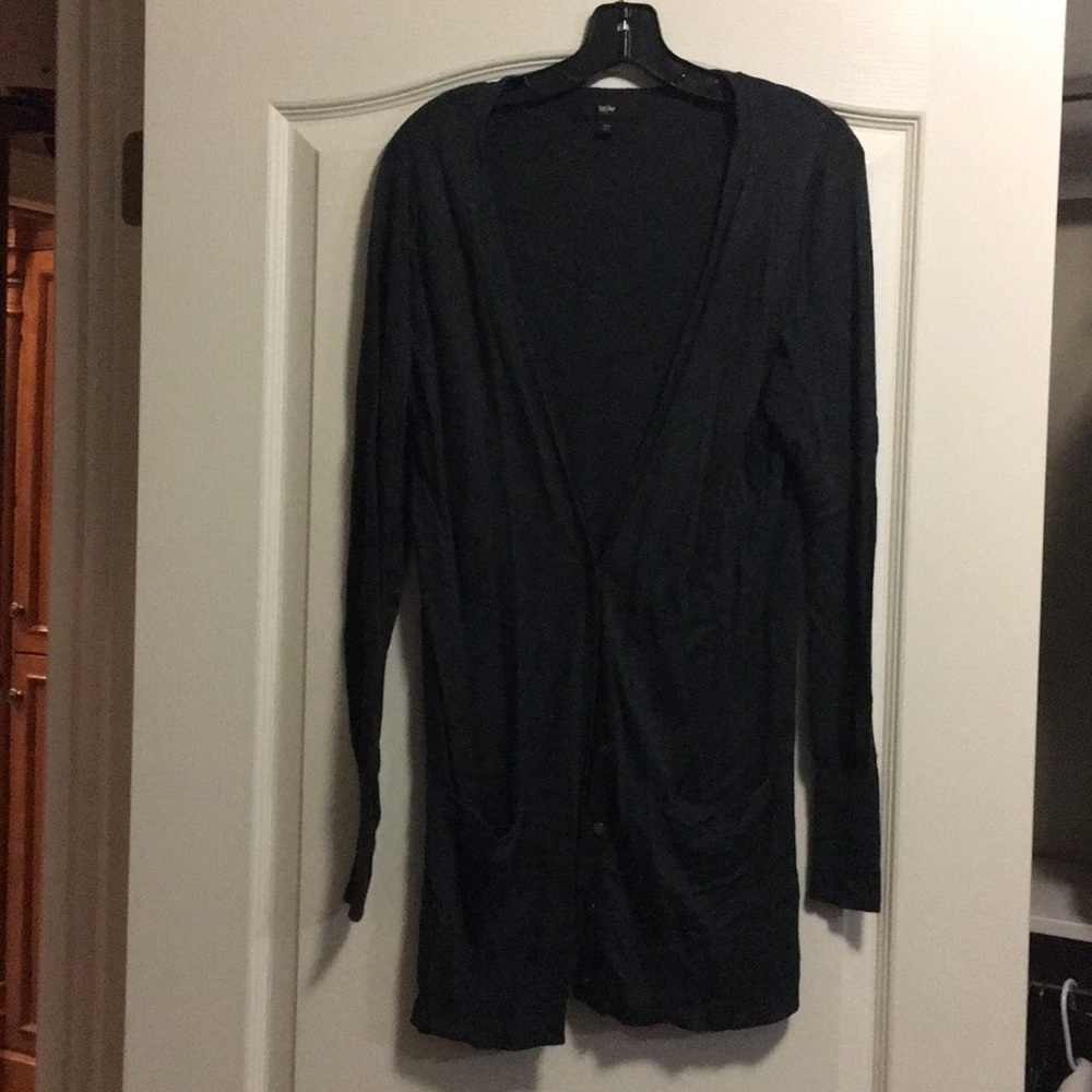 Dark Grey long cardigan
